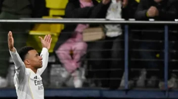 تغير جديد ترتيب هدافي الدوري الإسباني بعد ثنائية مبابي أمام فياريال